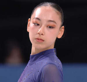 岡万佑子　ジュニアグランプリファイナル2025　フリー演技　(解説：英語)