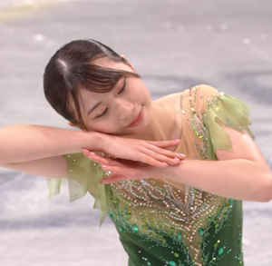 金沢純禾　ジュニアグランプリファイナル2025　フリー演技　(解説：英語)