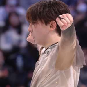 中田璃士　ジュニアグランプリファイナル2025　フリー演技　(解説：英語)