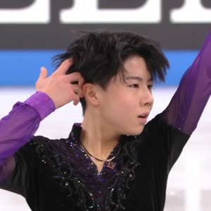 西野太翔　ジュニアグランプリファイナル2025　フリー演技　(解説：英語)