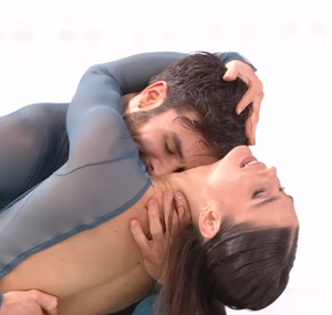 ロランス・フルニエ＝ボードリー＆ギヨーム・シゼロン　グランプリファイナル2025　フリーダンス演技　(解説：英語)