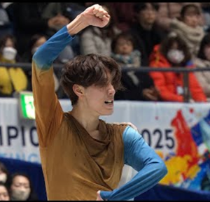 三宅星南　全日本選手権2025　ショート　(解説：日本語)