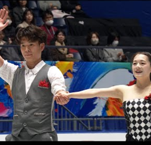 籠谷歩未＆本田ルーカス剛史　全日本選手権2025　フリー　(解説：日本語)
