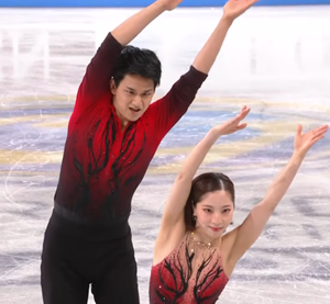 三浦璃来＆木原龍一　グランプリファイナル2025　ショート演技　(解説：英語)