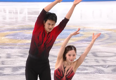 三浦璃来＆木原龍一　グランプリファイナル2025　ショート演技　(解説：英語)