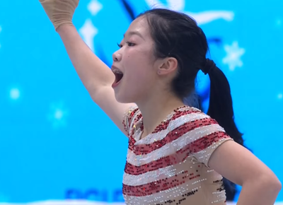 中井亜美　四大陸選手権2026　ショート演技　(解説：日本語)