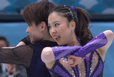 吉田唄菜＆森田真沙也　四大陸選手権2026　リズムダンス演技　(解説：日本語)