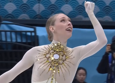 ブレイディ・テネル　四大陸選手権2026　フリー演技　(解説：英語)