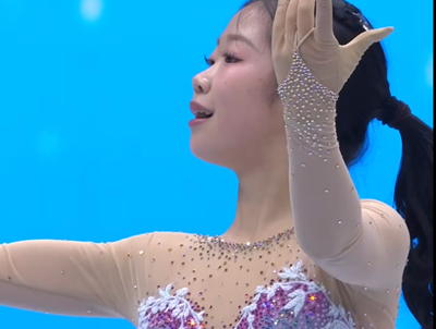 中井亜美　四大陸選手権2026　フリー演技　(解説：日本語)