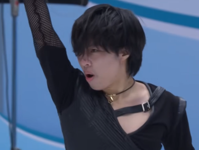 三浦佳生　四大陸選手権2026　ショート演技　(ホームビデオ撮影)