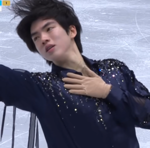 チャ・ジュンファン　四大陸選手権2026　ショート演技　(ホームビデオ撮影)