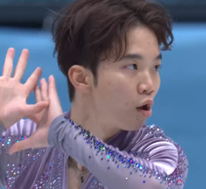 友野一希　四大陸選手権2026　ショート演技　(ホームビデオ撮影)