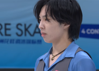 三浦佳生　四大陸選手権2026　フリー演技　(解説：日本語)