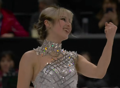 アリサ・リウ　全米選手権2026　フリー演技　(ホームビデオ撮影)