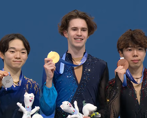 2026年ミラノ・コルティナオリンピック　男子シングル表彰式　(解説：日本語)