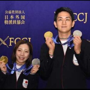 三浦璃来＆木原龍一(りくりゅう)日本外国特派員協会・記者会見　ミラノ・コルティナ五輪 フィギュアペア金・団体銀　(2026/2/25)