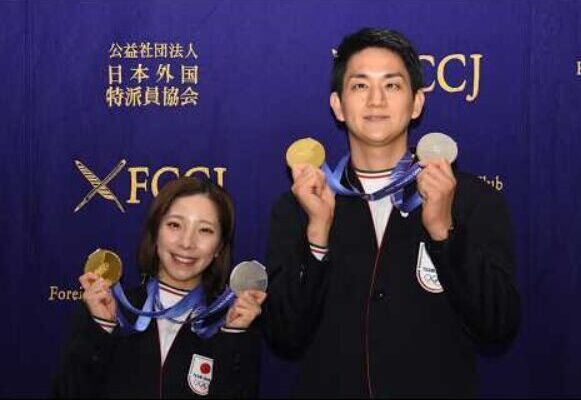 三浦璃来＆木原龍一(りくりゅう)日本外国特派員協会・記者会見　ミラノ・コルティナ五輪 フィギュアペア金・団体銀　(2026/2/25)
