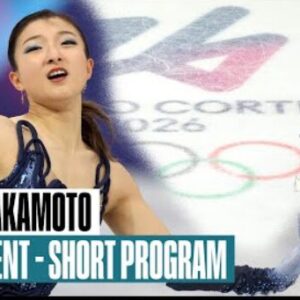 【団体戦】坂本花織　ミラノ・コルティナオリンピック2026　ショート演技　(解説：英語)