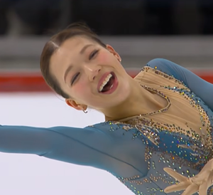 ハナ・バス　世界ジュニア選手権2026　フリー演技　(解説：英語)