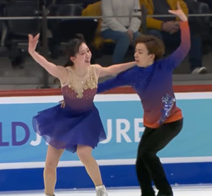 山下珂歩＆永田裕人　世界ジュニア選手権2026　フリーダンス演技　(解説：なし)