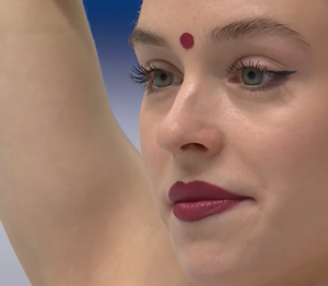 アナスタシア・グバノワ　世界選手権2026　ショート演技　(解説：英語)