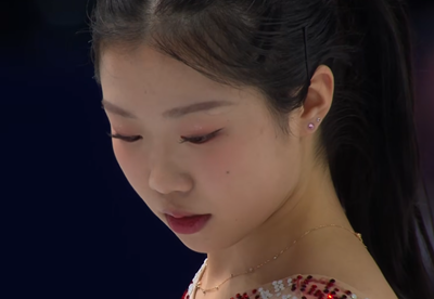 中井亜美　世界選手権2026　ショート演技　(解説：英語)