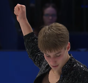 アンドリュー・トルガシェフ　世界選手権2026　ショート演技　(解説：英語)