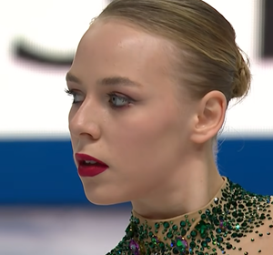 ニーナ・ペトロキナ　世界選手権2026　ショート演技　(解説：日本語)