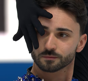 ケヴィン・エイモズ　世界選手権2026　ショート演技　(解説：日本語)