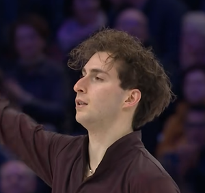 ニカ・エガーゼ　世界選手権2026　ショート演技　(解説：日本語)