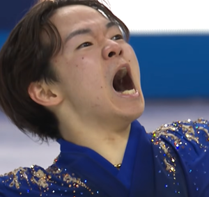 鍵山優真　世界選手権2026　フリー演技　(解説：英語)