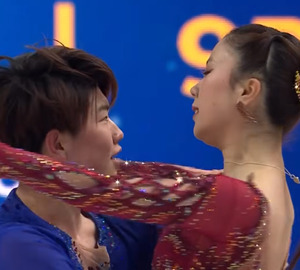 吉田唄菜＆森田真沙也　世界選手権2026　フリーダンス演技　(解説：英語)