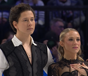 エミリア・ジンガス＆ヴァディム・コレスニク　世界選手権2026　フリーダンス演技　(解説：英語)