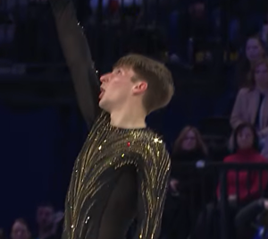 アンドリュー・トルガシェフ　世界選手権2026　フリー演技　(解説：英語)