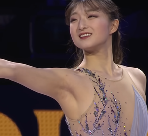 坂本花織　世界選手権2026　エキシビション演技　(解説：英語)