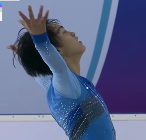 岡崎隼士　JGPバトゥミ2026　フリー演技　(解説：英語)
