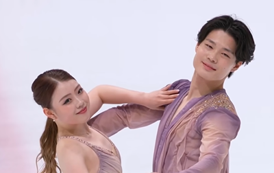 紀平梨花＆西山真瑚　木下グループ杯2026　リズムダンス演技　(解説：なし)