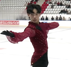 蛯原大弥　JGPアンカラ2026　ショート演技　(解説：英語)