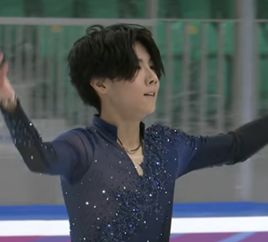 西野太翔　JGPリュブリャナ2026　フリー演技　(解説：英語)