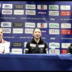 フランスGP女子SP会見　首位の青木祐奈「驚き」、中井亜美はトリプルアクセルを振り返る　(2026/10/23)