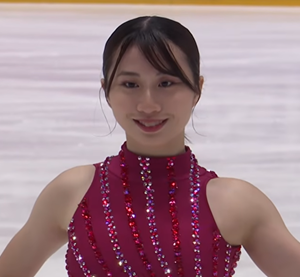 金沢純禾　JGPグダニスク2026　フリー演技　(解説：英語)