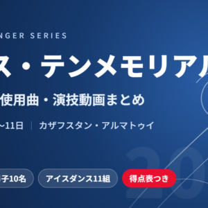 デニス・テンメモリアル2026