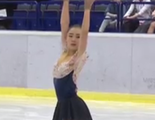 青木祐奈　JGPチェコスケート2016