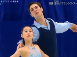 須藤澄玲＆フランシス・ブードロー＝オデ　全日本選手権2015