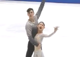 古賀亜美＆フランシス・ブードロー＝オデ　世界ジュニア選手権2015