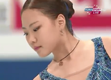 キム・ヘジン　世界選手権2014　公式練習