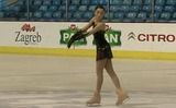 本郷理華　JGPクロアチア杯2012
