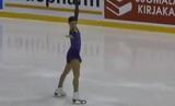 ラウラ・レピスト　フィンランディア杯2009　ショート