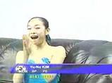キム・ヨナ　ジュニアグランプリファイナル2005　Kiss&cry