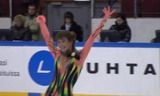 アリョーナ・レオノワ　フィンランディア杯2010　ショート